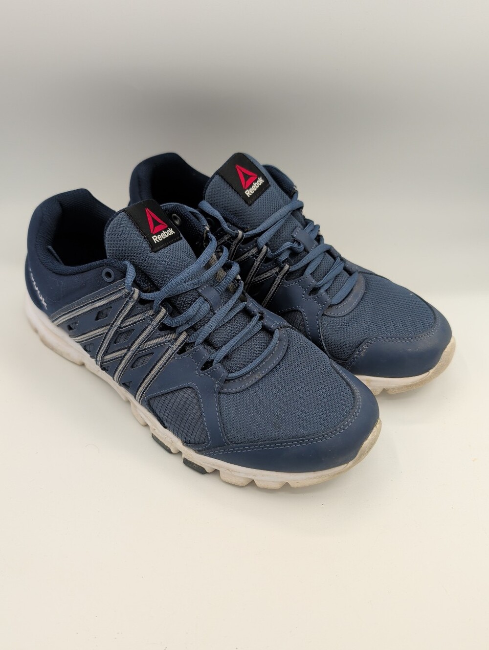 Reebok Yourflex Men’s Navy Blue Crossfit Athletic Shoes Size 10